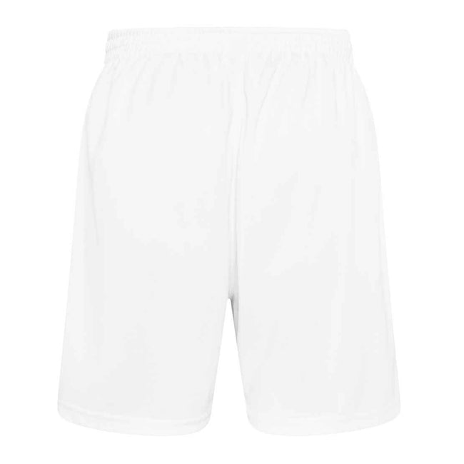 Arctic White - Back - AWDis Just Cool Childrens-Kids Sports Shorts