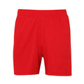 Fire Red - Back - AWDis Just Cool Childrens-Kids Sports Shorts