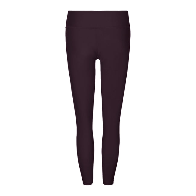 Mulberry - Back - Tri Dri Womens-Ladies Performance Space Dye Leggings