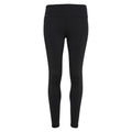 Black - Front - Tri Dri Womens-Ladies Performance Space Dye Leggings