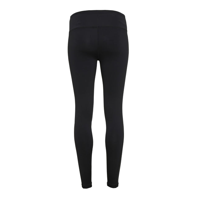 Black - Back - Tri Dri Womens-Ladies Performance Space Dye Leggings