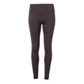 Charcoal - Back - Tri Dri Womens-Ladies Performance Space Dye Leggings