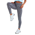 Space Silver - Side - Tri Dri Womens-Ladies Performance Space Dye Leggings