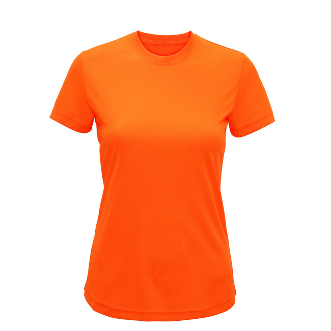 Lightning Orange - Front - Tri Dri Womens-Ladies Performance Short Sleeve T-Shirt