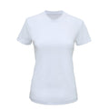 White - Front - Tri Dri Womens-Ladies Performance Short Sleeve T-Shirt