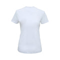 White - Back - Tri Dri Womens-Ladies Performance Short Sleeve T-Shirt