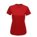 Fire Red - Front - Tri Dri Womens-Ladies Performance Short Sleeve T-Shirt