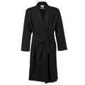 Black - Front - Towel City Childrens-Kids Kimono Style Robe