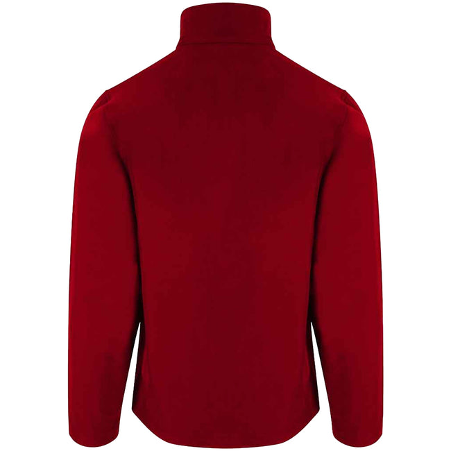Red - Back - RTXtra Mens Classic 2 Layer Softshell Jacket
