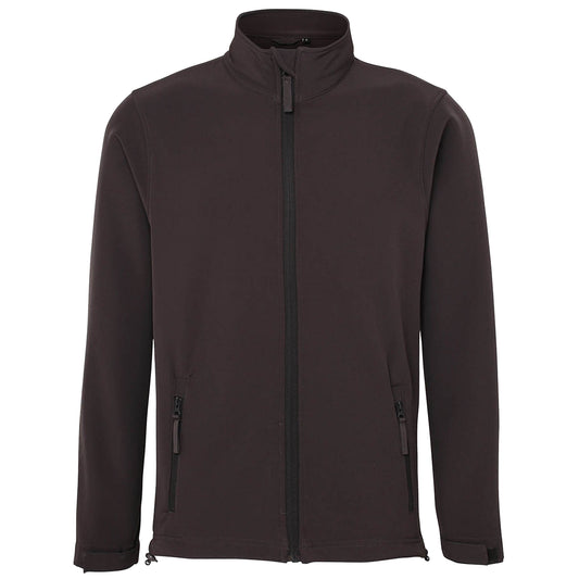 Charcoal - Front - RTXtra Mens Classic 2 Layer Softshell Jacket
