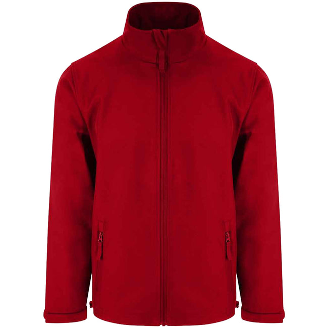 Red - Front - RTXtra Mens Classic 2 Layer Softshell Jacket