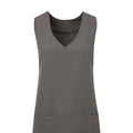 Dark Grey - Back - Premier Unisex Wrap-Around Tunic