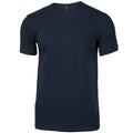 Navy - Front - Nimbus Mens Danbury Pique Short Sleeve T-Shirt