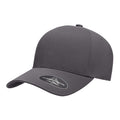 Dark Grey - Front - Yupoong Flexfit Unisex Delta Waterproof Cap