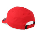 Red - Back - Yupoong Flexfit Unisex Delta Waterproof Cap