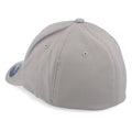 Silver - Back - Yupoong Flexfit Unisex Delta Waterproof Cap