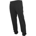 Black - Lifestyle - Build Your Brand Mens Heavy Sweatpants