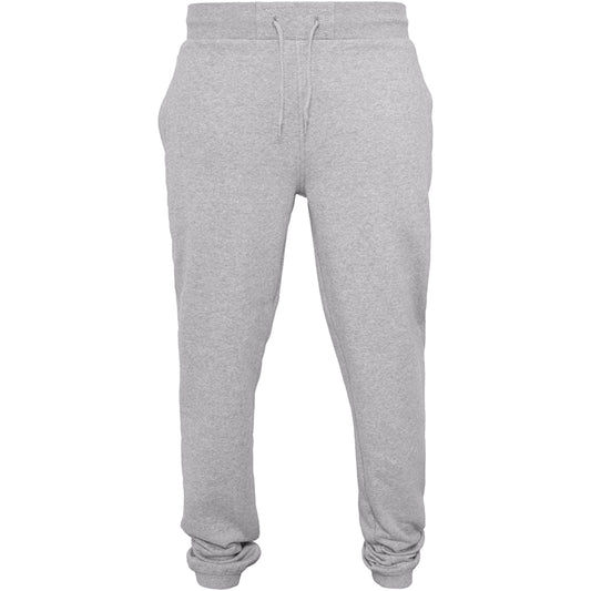 Heather Grey - Front - Build Your Brand Mens Heavy Sweatpants