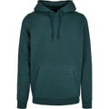 Bottle Green - Front - Build Your Brand Mens Heavy Pullover Hoodie