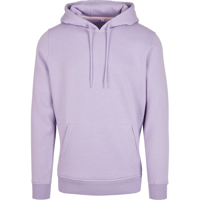 Lilac - Front - Build Your Brand Mens Heavy Pullover Hoodie