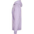 Lilac - Side - Build Your Brand Mens Heavy Pullover Hoodie