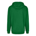 Forest Green - Back - Build Your Brand Mens Heavy Pullover Hoodie