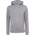 Heather Grey - Front - Build Your Brand Mens Heavy Pullover Hoodie