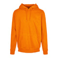 Paradise Orange - Front - Build Your Brand Mens Heavy Pullover Hoodie