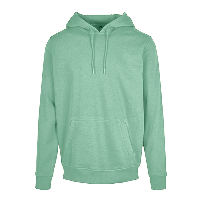 Neo Mint - Front - Build Your Brand Mens Heavy Pullover Hoodie