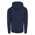 Light Navy - Back - Build Your Brand Mens Heavy Pullover Hoodie