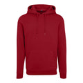 Ruby Red - Front - Build Your Brand Mens Heavy Pullover Hoodie