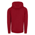 Ruby Red - Back - Build Your Brand Mens Heavy Pullover Hoodie
