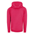 Hibiscus Pink - Back - Build Your Brand Mens Heavy Pullover Hoodie