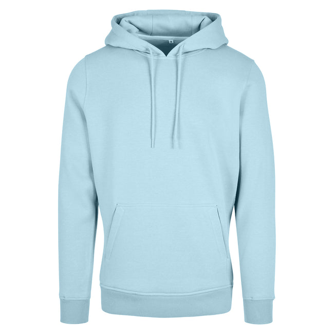 Ocean Blue - Front - Build Your Brand Mens Heavy Pullover Hoodie