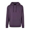 Purple Night - Front - Build Your Brand Mens Heavy Pullover Hoodie