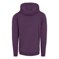 Purple Night - Back - Build Your Brand Mens Heavy Pullover Hoodie
