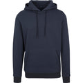 Navy - Front - Build Your Brand Mens Heavy Pullover Hoodie