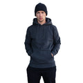 Navy - Back - Build Your Brand Mens Heavy Pullover Hoodie