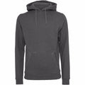 Charcoal - Front - Build Your Brand Mens Heavy Pullover Hoodie