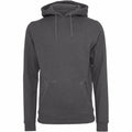 Charcoal - Front - Build Your Brand Mens Heavy Pullover Hoodie