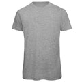 Sports Grey - Front - B&C Mens Organic Tee