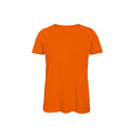 Orange - Front - B&C Mens Organic Tee