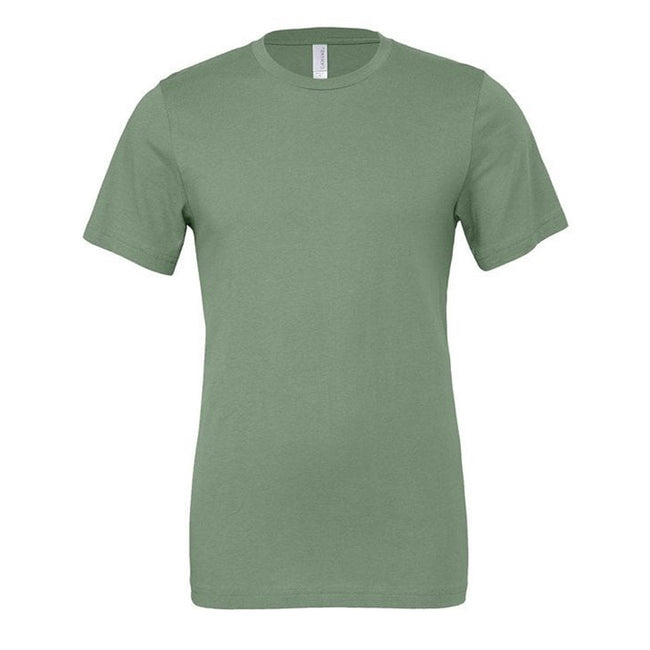 Sage - Front - Bella + Canvas Unisex Jersey Crew Neck T-Shirt