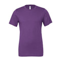 Royal Purple - Front - Bella + Canvas Unisex Jersey Crew Neck T-Shirt