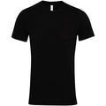 Black - Front - Bella + Canvas Unisex Jersey Crew Neck T-Shirt