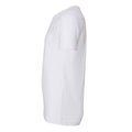 White - Side - Bella + Canvas Unisex Jersey Crew Neck T-Shirt