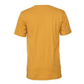 Mustard Yellow - Back - Bella + Canvas Unisex Jersey Crew Neck T-Shirt