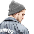 Graphite Grey - Back - Beechfield Unisex Reflective Beanie