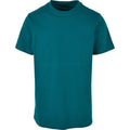 Retro Green - Front - Build Your Brand Mens T-Shirt Round Neck