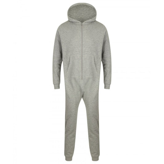 Heather Grey - Front - SF Unisex All In One Onesie